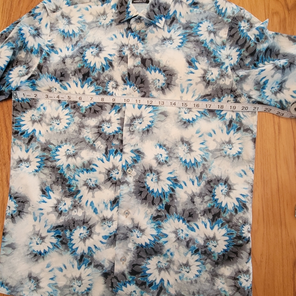 Mens Mizumi long sleeved dress shirt - Picture 5 of 7